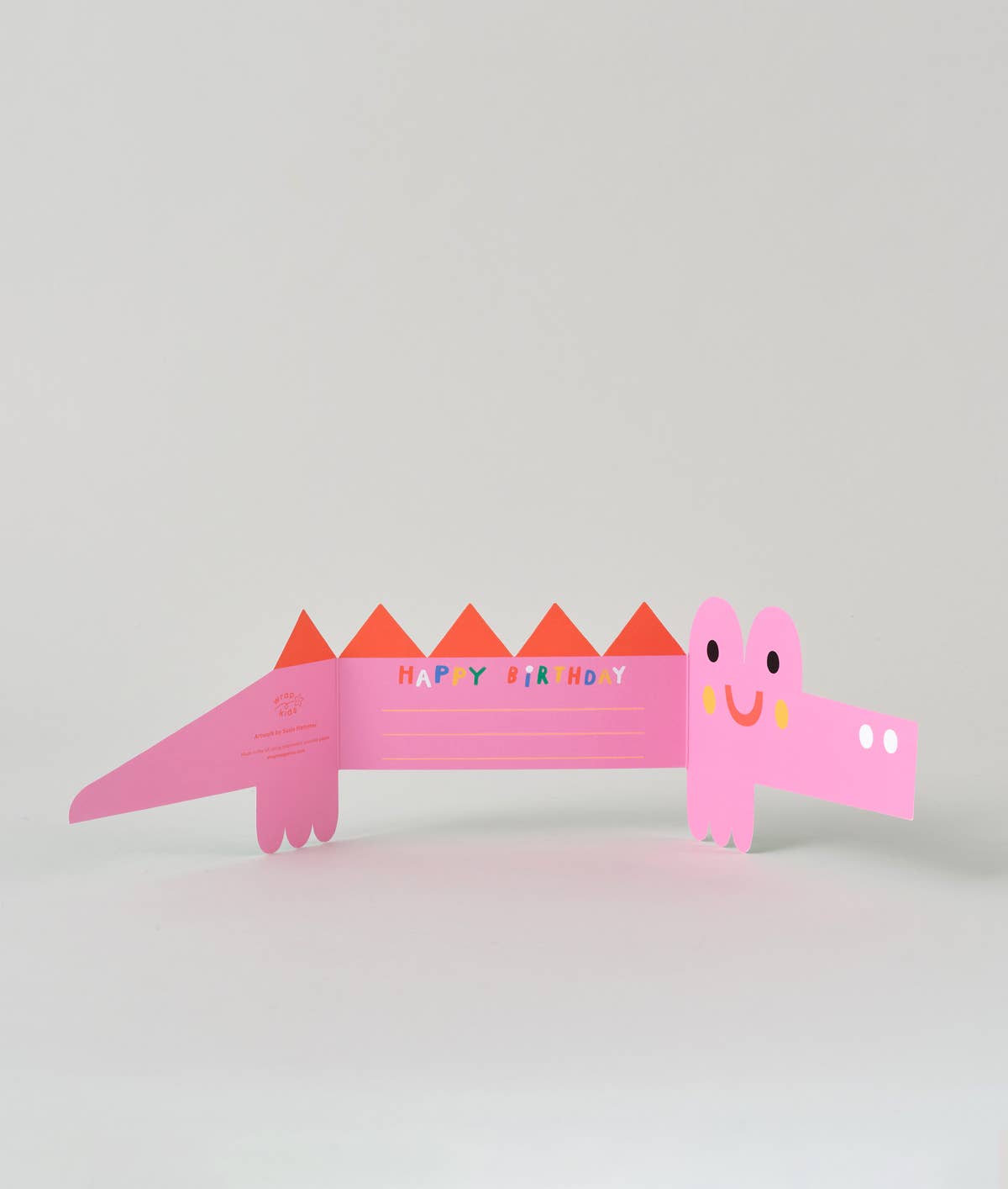 Wrap - CROC Geburtstagskarte - ROSA ECK - 7 - 8 €, ,