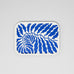 Wrap - Deep Blue Leaves Small Rectangle Birch Serving Tray - ROSA ECK Concept Store