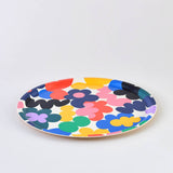 Wrap - FLORAL BURST Serviertablett rund (⌀ 38 cm) - ROSA ECK