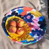 Wrap - FLORAL BURST Serviertablett rund (⌀ 38 cm) - ROSA ECK