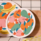 Wrap - Fruit Bowl Small Round 12" Birch Serving Tray - ROSA ECK Concept Store