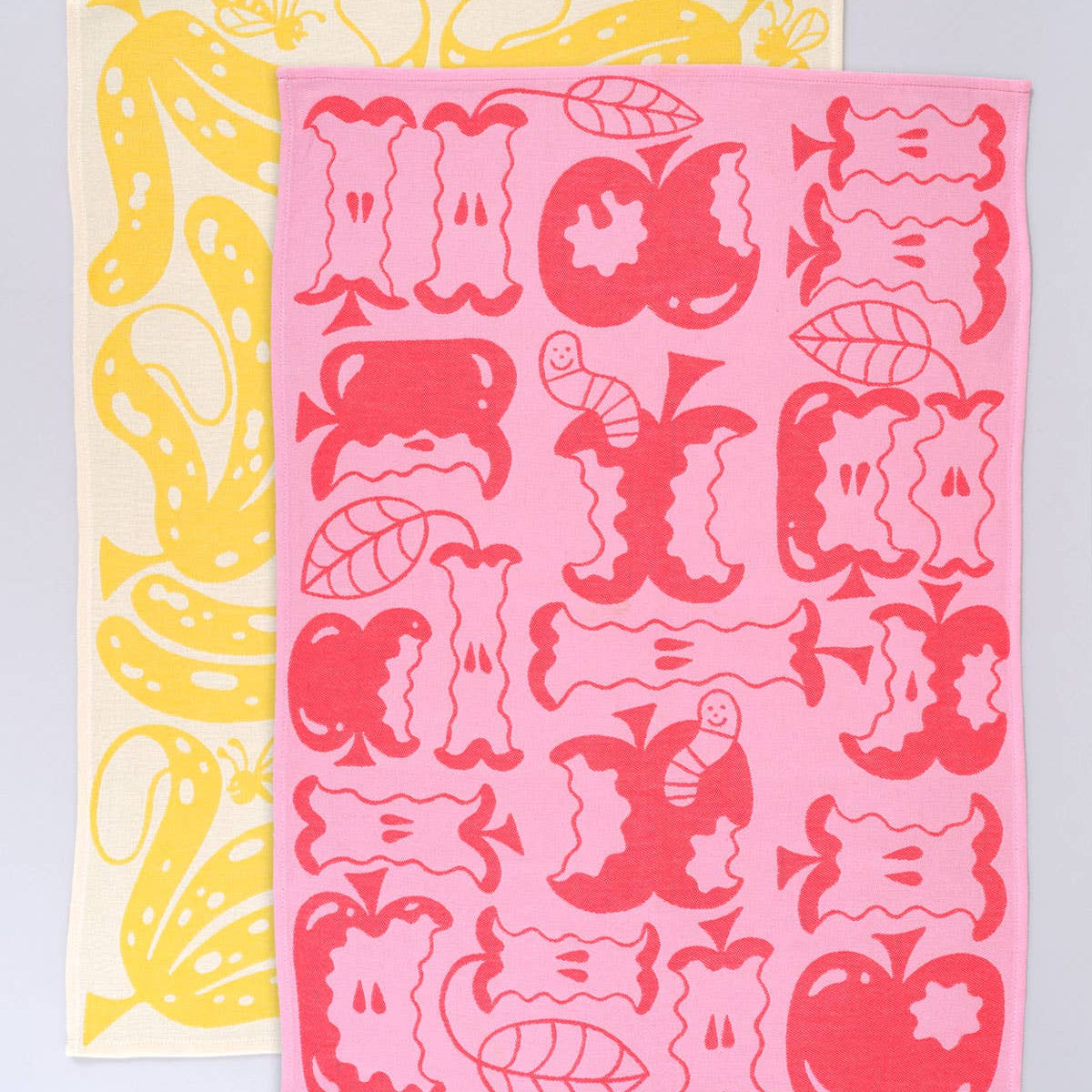 Wrap - FRUIT SALAD Geschirrtuch (2er - Set) | Rot/Gelb - Geschirrtuch - ROSA ECK Concept Store