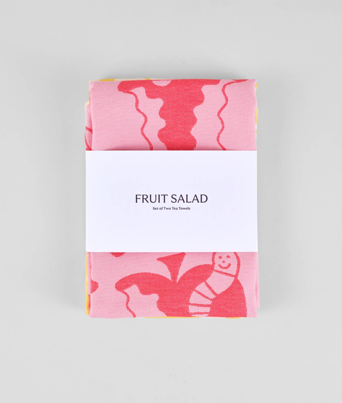 Wrap - FRUIT SALAD Geschirrtuch (2er - Set) | Rot/Gelb - Geschirrtuch - ROSA ECK Concept Store