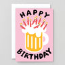 Wrap - HAPPY BIRTHDAY BEER Grußkarte zum Geburtstag - ROSA ECK