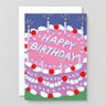 Wrap - HAPPY BIRTHDAY ICING CAKE Geburtstagskarte - ROSA ECK