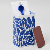 Wrap - LEAVES Kaffeedose (Linnéa Andersson) - ROSA ECK - Blau, Blätter,