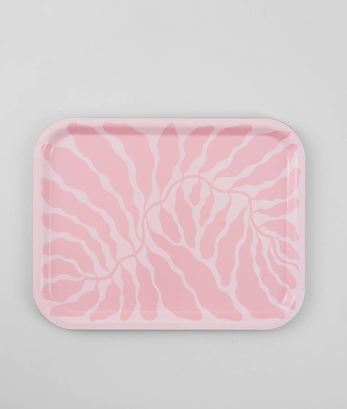 Wrap - PINK LEAVES Rechteckiges Serviertablett - Serviertablett - ROSA ECK Concept Store