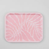Wrap - PINK LEAVES Rechteckiges Serviertablett - Serviertablett - ROSA ECK Concept Store
