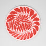 Wrap - RED LEAVES Großes rundes Serviertablett - Serviertablett - ROSA ECK Concept Store
