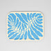 Wrap - SKY BLUE LEAVES Großes rechteckiges Serviertablett - Serviertablett - ROSA ECK Concept Store