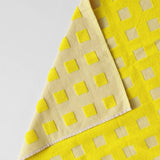 Wrap - SQUARES Geschirrtuch | Gelb/Beige - Geschirrtuch - ROSA ECK Concept Store