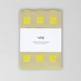 Wrap - SQUARES Geschirrtuch | Gelb/Beige - Geschirrtuch - ROSA ECK Concept Store