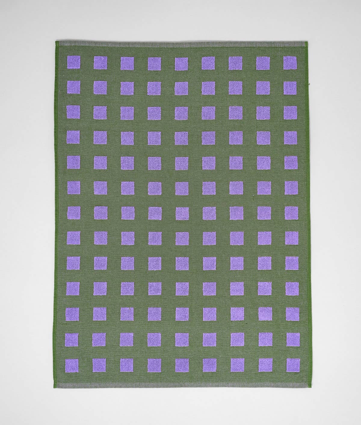 Wrap - SQUARES Geschirrtuch | Grün/Lila - Geschirrtuch - ROSA ECK Concept Store