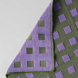 Wrap - SQUARES Geschirrtuch | Grün/Lila - Geschirrtuch - ROSA ECK Concept Store