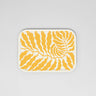 Wrap - YELLOW LEAVES Kleines rechteckiges Serviertablett - Serviertablett - ROSA ECK