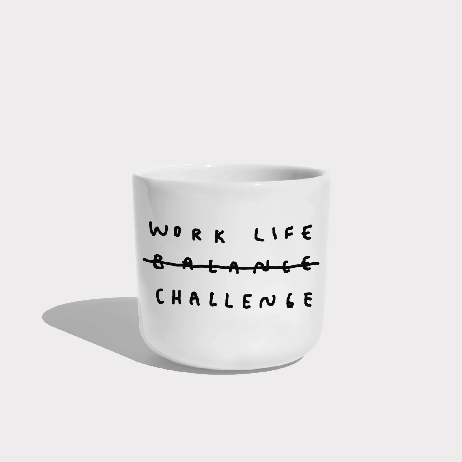 Becher aus Porzellan • WORK LIFE CHALLENGE – Yahya Studio