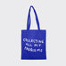 yahya studio - COLLECTING MY PROBLEMS Tragetasche • Dunkelblau - Tasche - ROSA ECK Concept Store