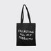 yahya studio - COLLECTING MY PROBLEMS Tragetasche • Schwarz - Tasche - ROSA ECK Concept Store
