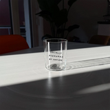 Großes Trinkglas mit Spruch • SOCIALLY AWKWARD BY NATURE