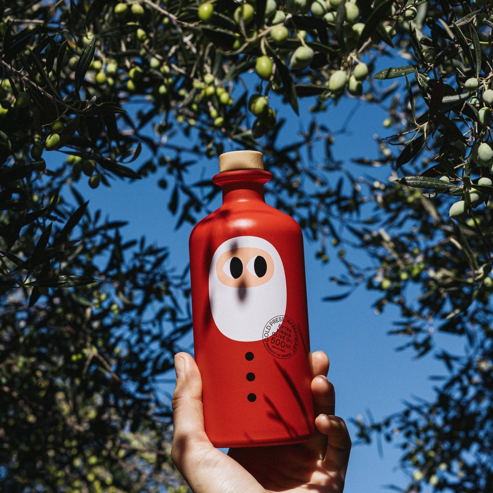 Yiayia and Friends - Natives Olivenöl extra (500 ml) • Santa Edition - ROSA ECK