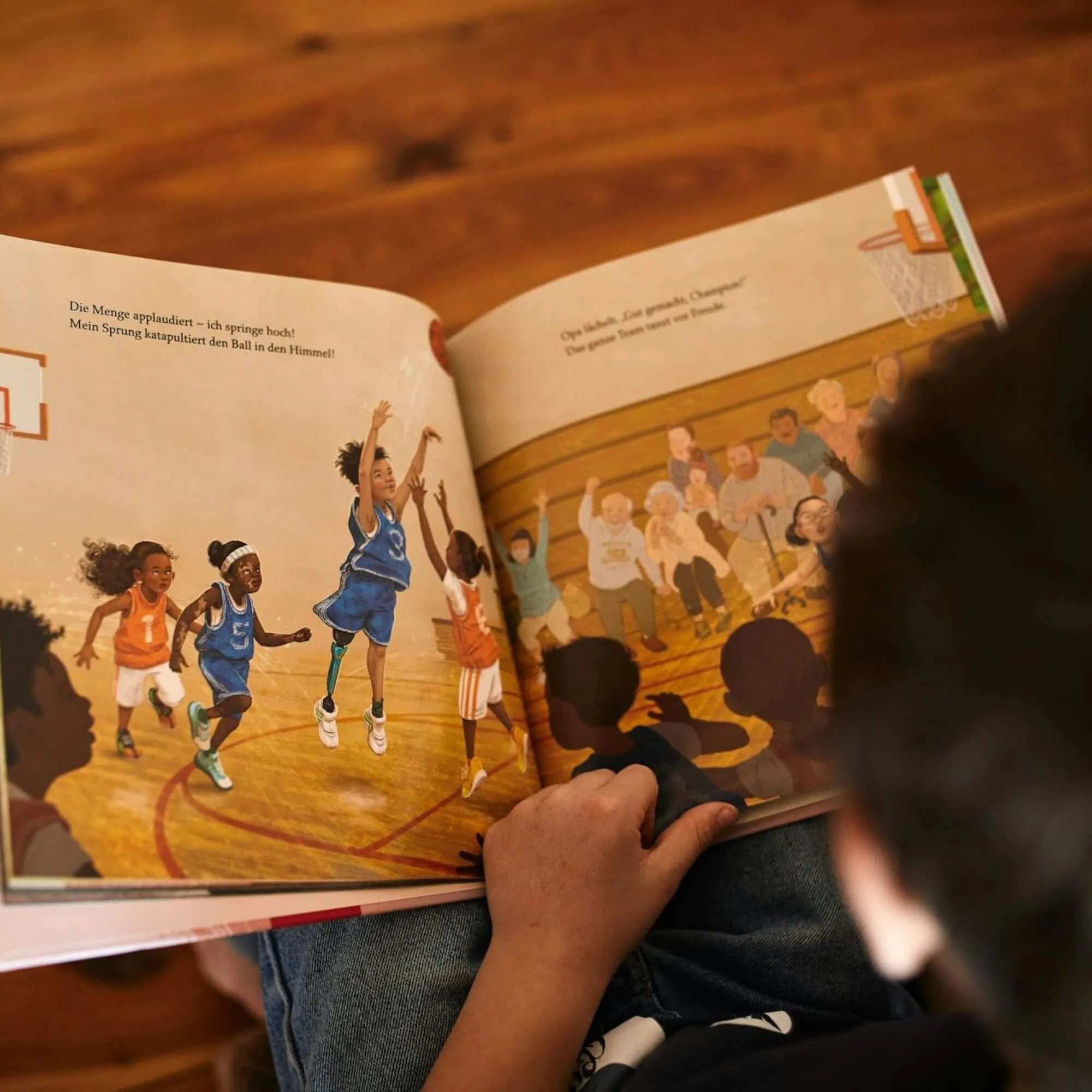 Zuckersüß Verlag - ALLE SPIELEN MIT Kinderbuch - ROSA ECK