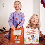Zuckersüß Verlag - AUCH GROSSE GESCHWISTER SIND NOCH KLEIN Kinderbuch - ROSA ECK