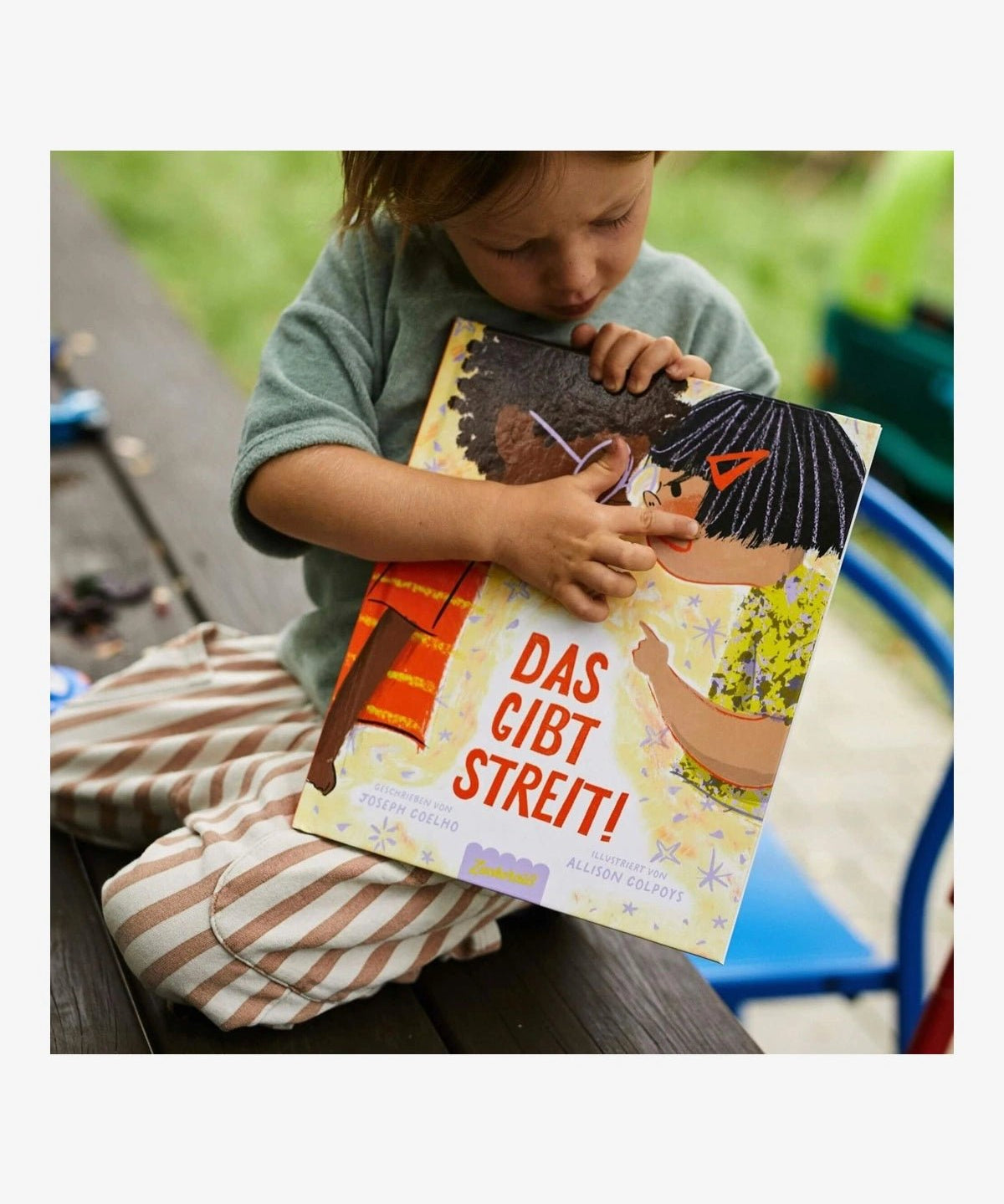Zuckersüß Verlag - DAS GIBT STREIT Kinderbuch - ROSA ECK