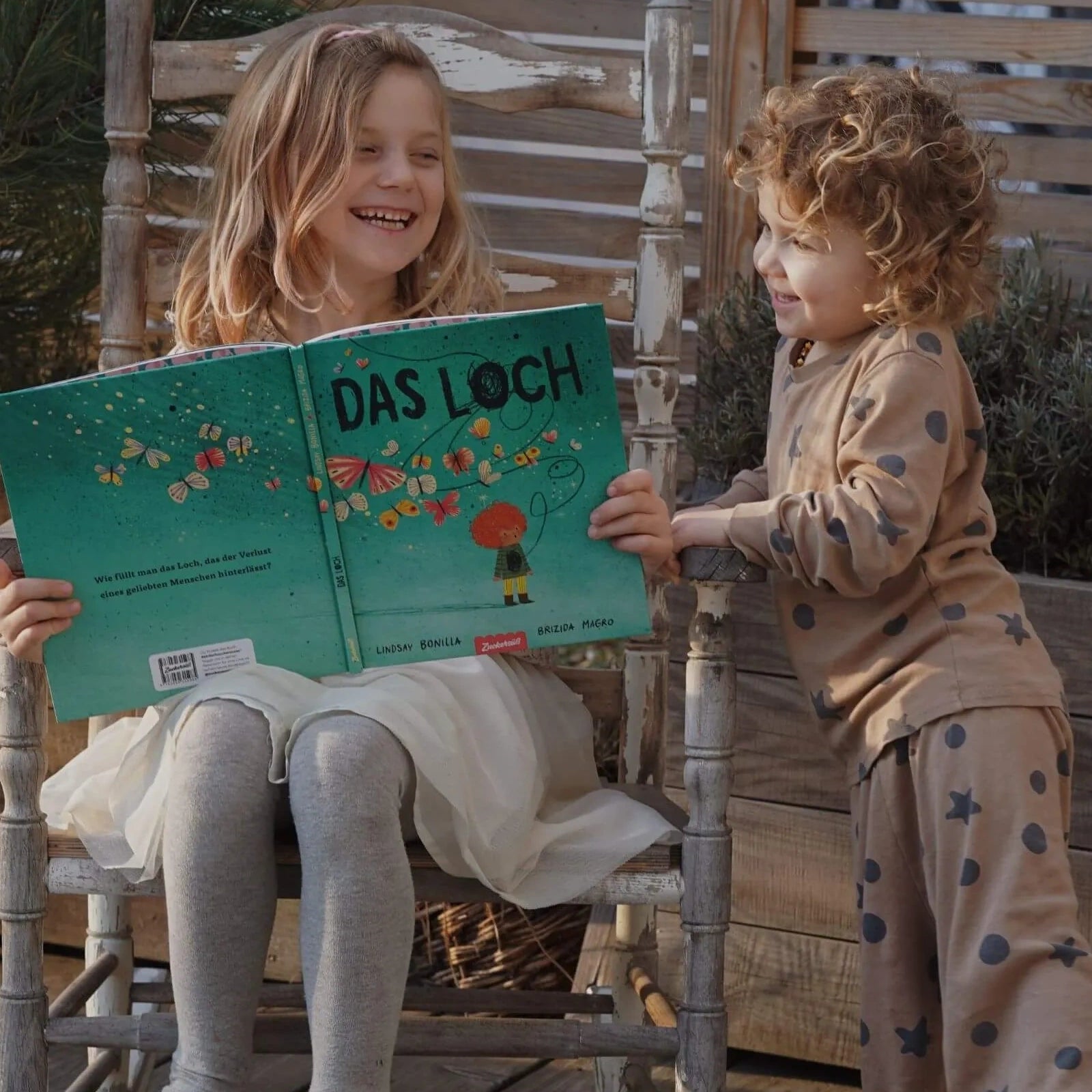 Zuckersüß Verlag - DAS LOCH Kinderbuch - ROSA ECK