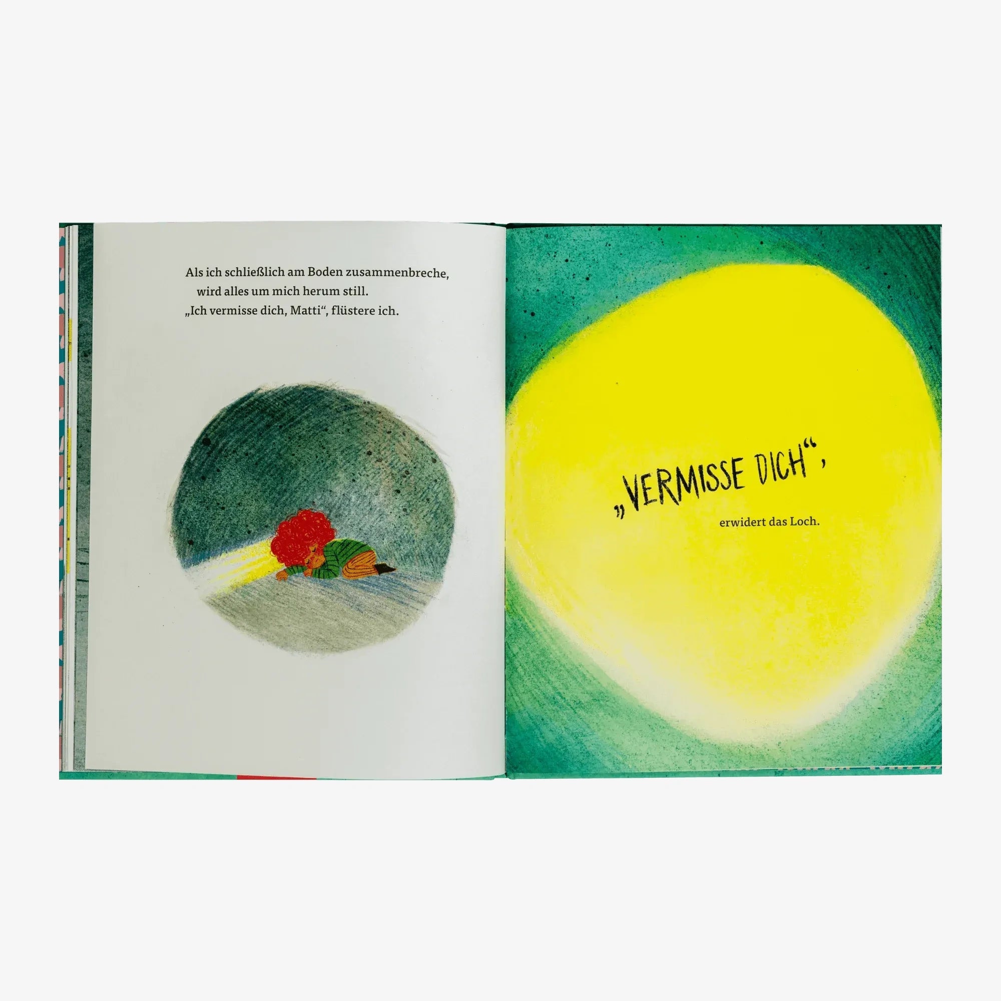 Zuckersüß Verlag - DAS LOCH Kinderbuch - ROSA ECK