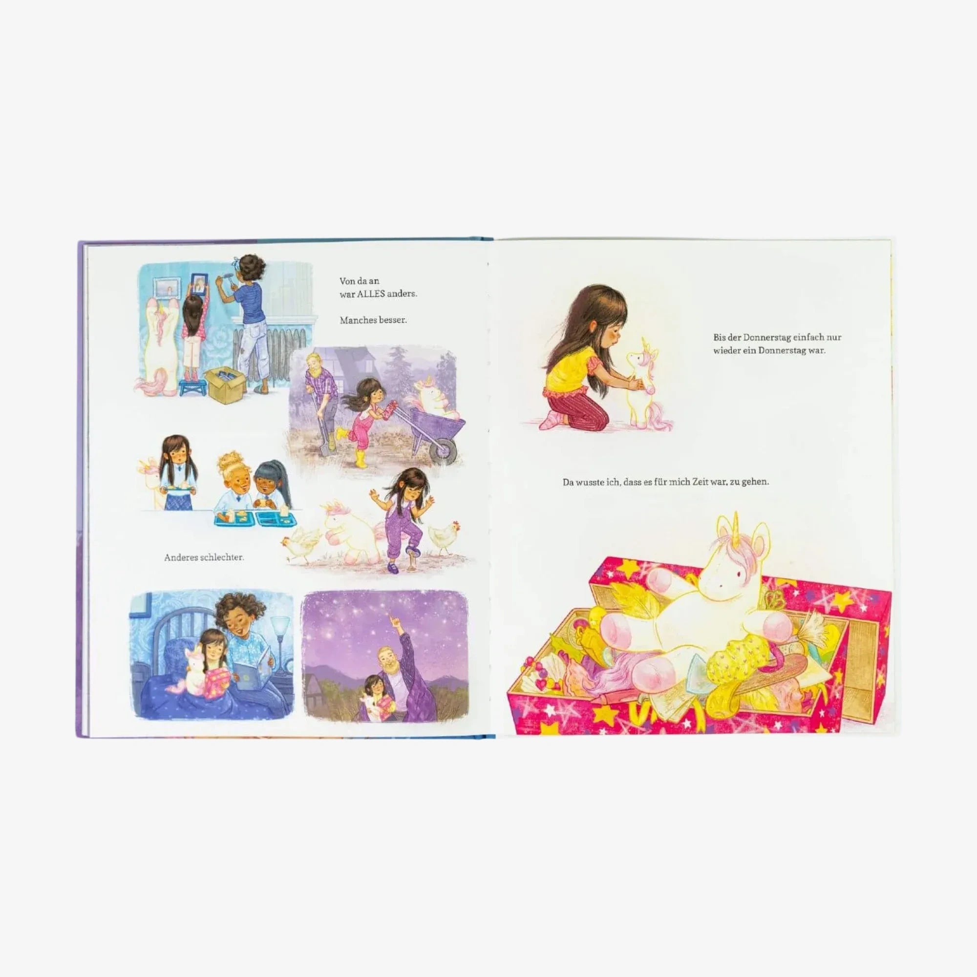 Zuckersüß Verlag - DONNERSTAG Kinderbuch - ROSA ECK
