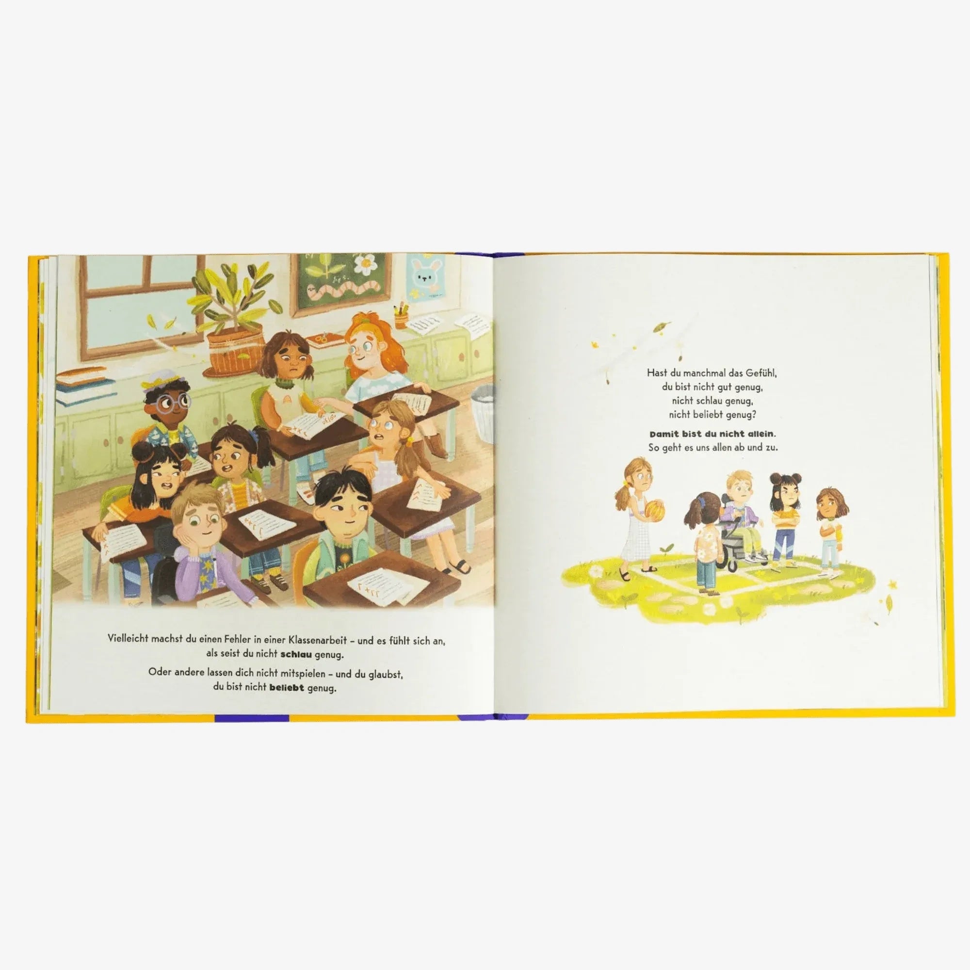 Zuckersüß Verlag - ICH BIN GENAU RICHTIG Kinderbuch - ROSA ECK