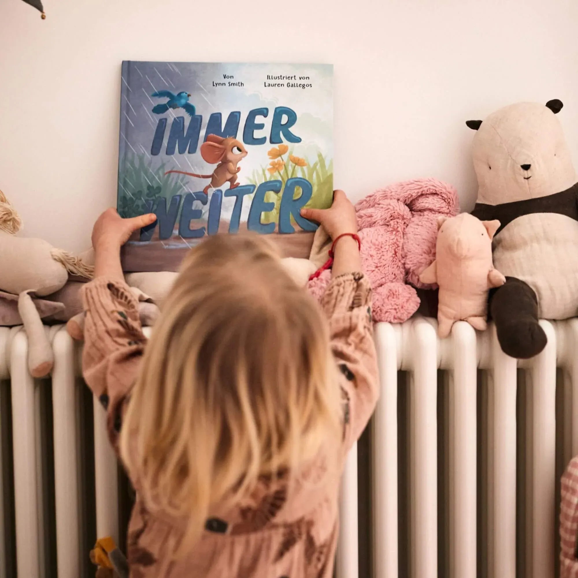 Zuckersüß Verlag - IMMER WEITER Kinderbuch - ROSA ECK