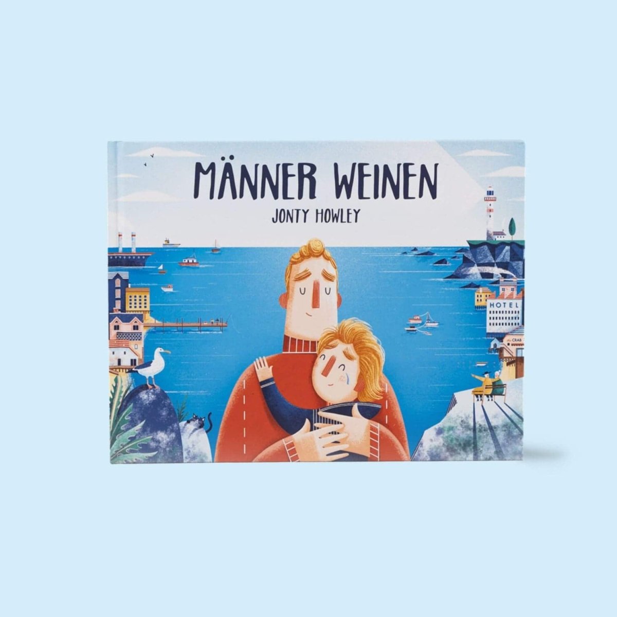 Zuckersüß Verlag - MÄNNER WEINEN Kinderbuch - ROSA ECK